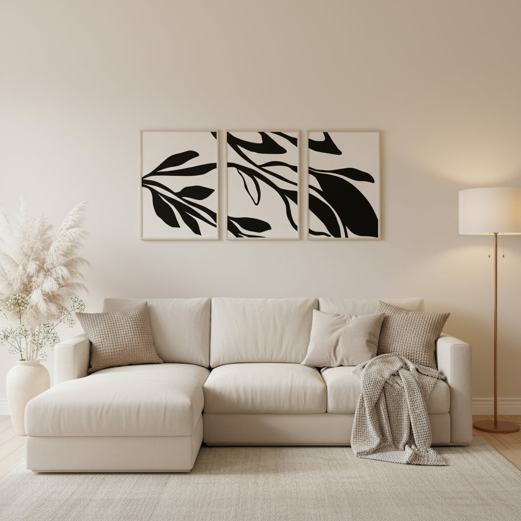 Pale Frond - Set of 3