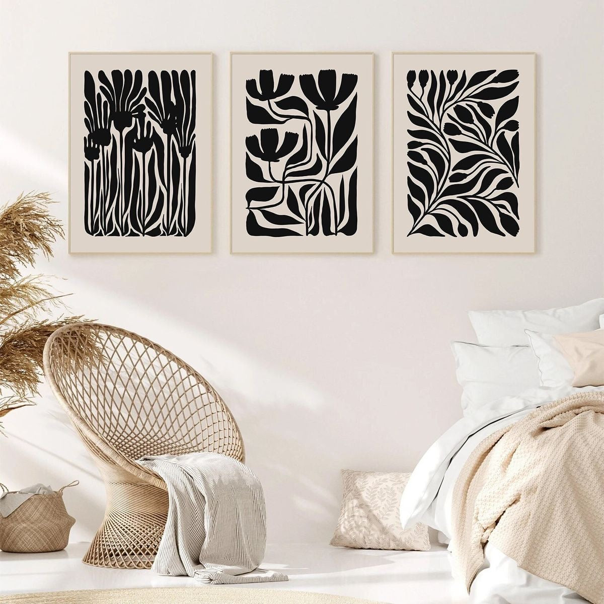 Black and white series VII I Set of 3