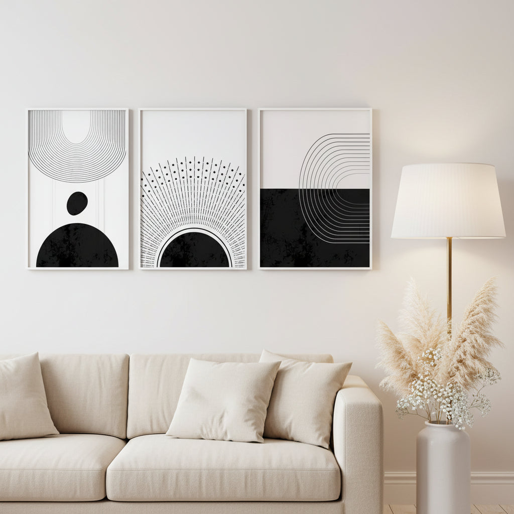Graphite Veil - Set of 3