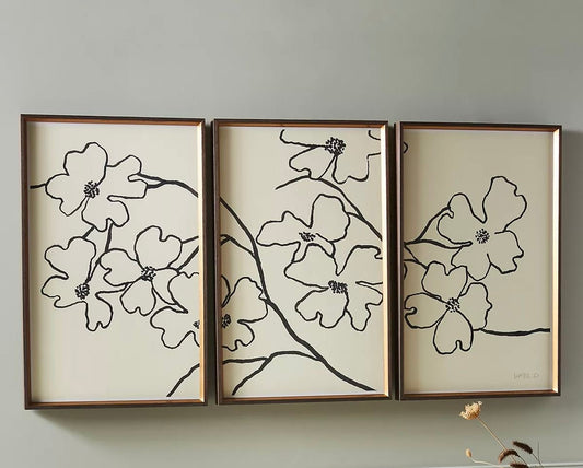 Black and white series XVII l Set of 3