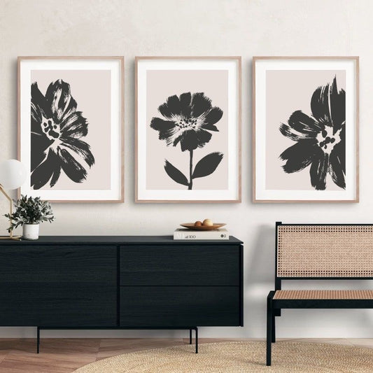 Black and white series XIII l Set of 3