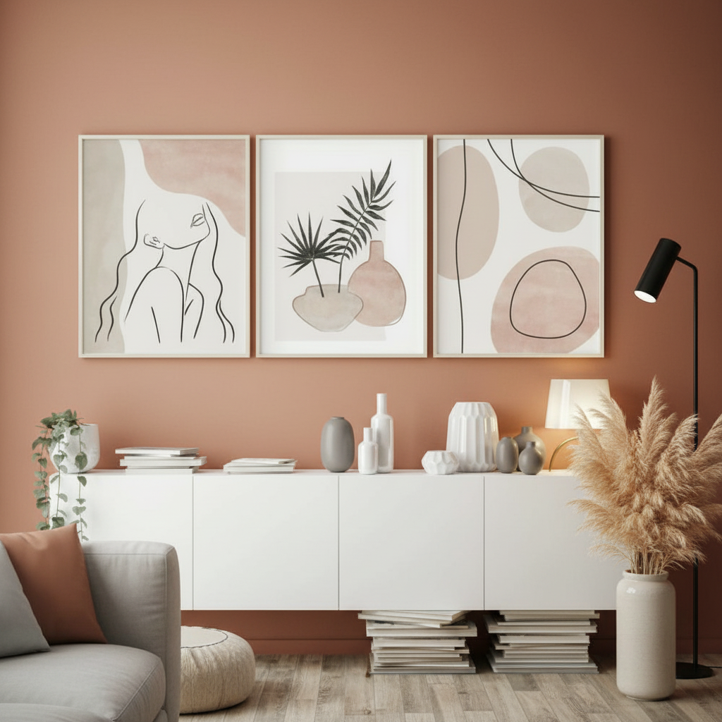 Woman Line Art | Set of 3