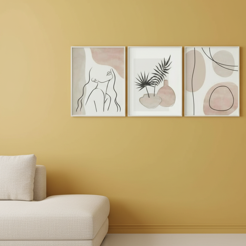 Woman Line Art | Set of 3