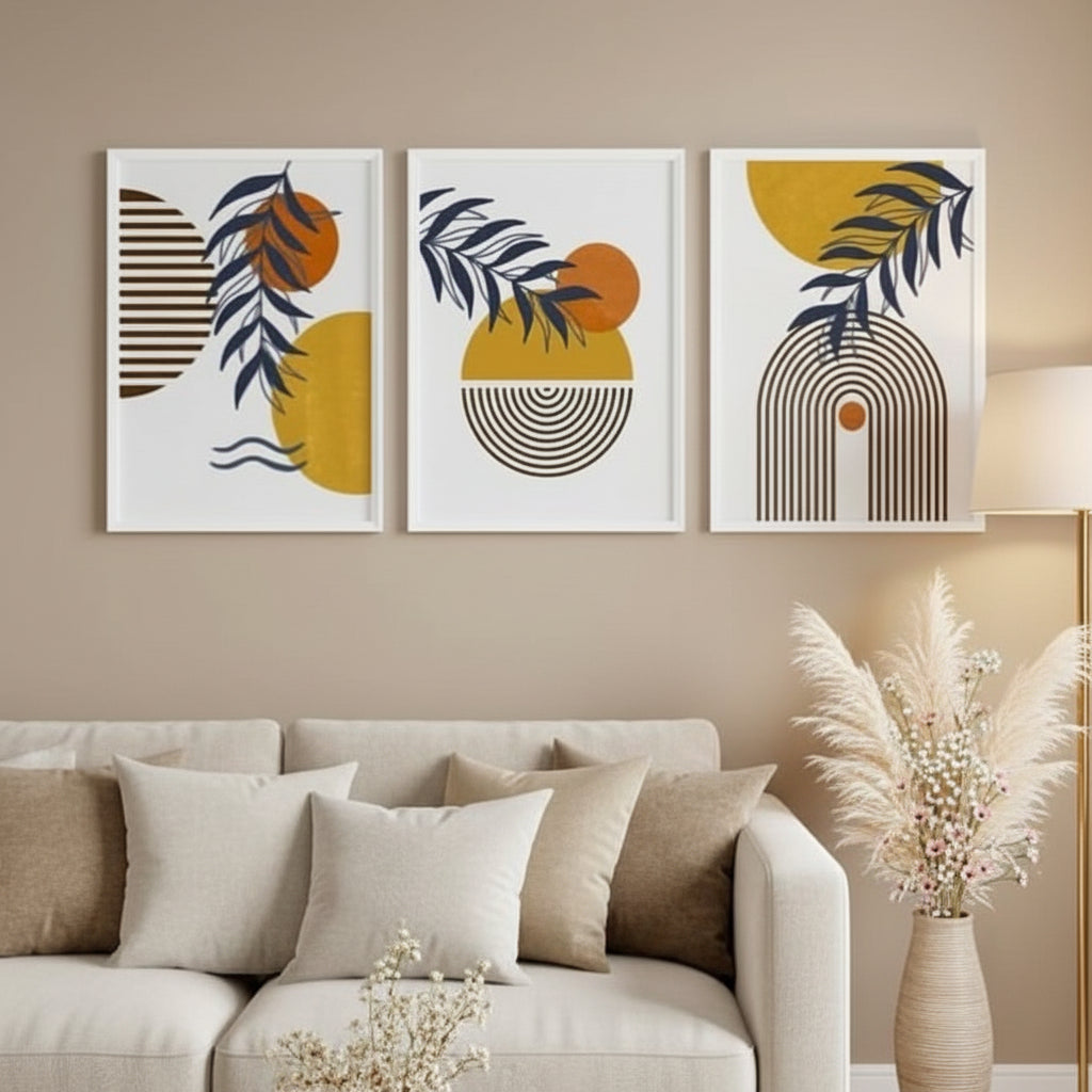 Boho Lemon - Set of 3