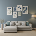 Boho Botanical Wall - Set of 6