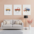 Vehicle - Set of 3
