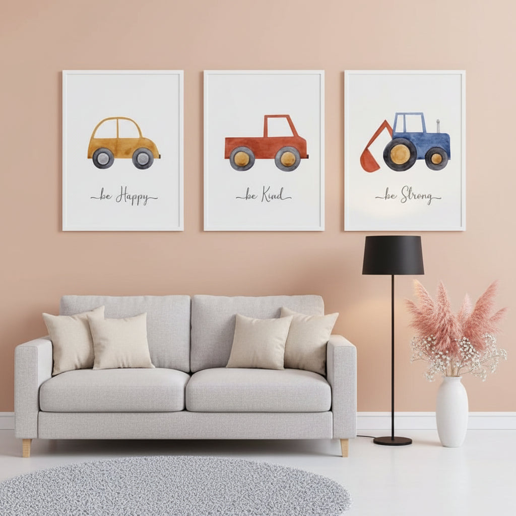 Vehicle - Set of 3