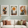 Boho Abstract Wall Art | Set of 3