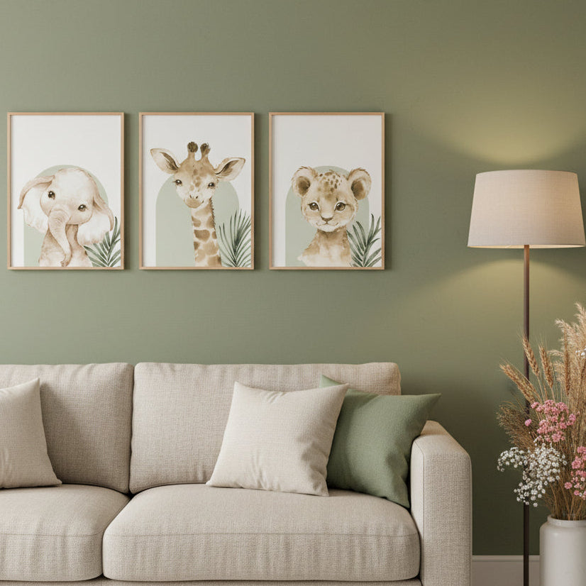 Safari III - Set of 3