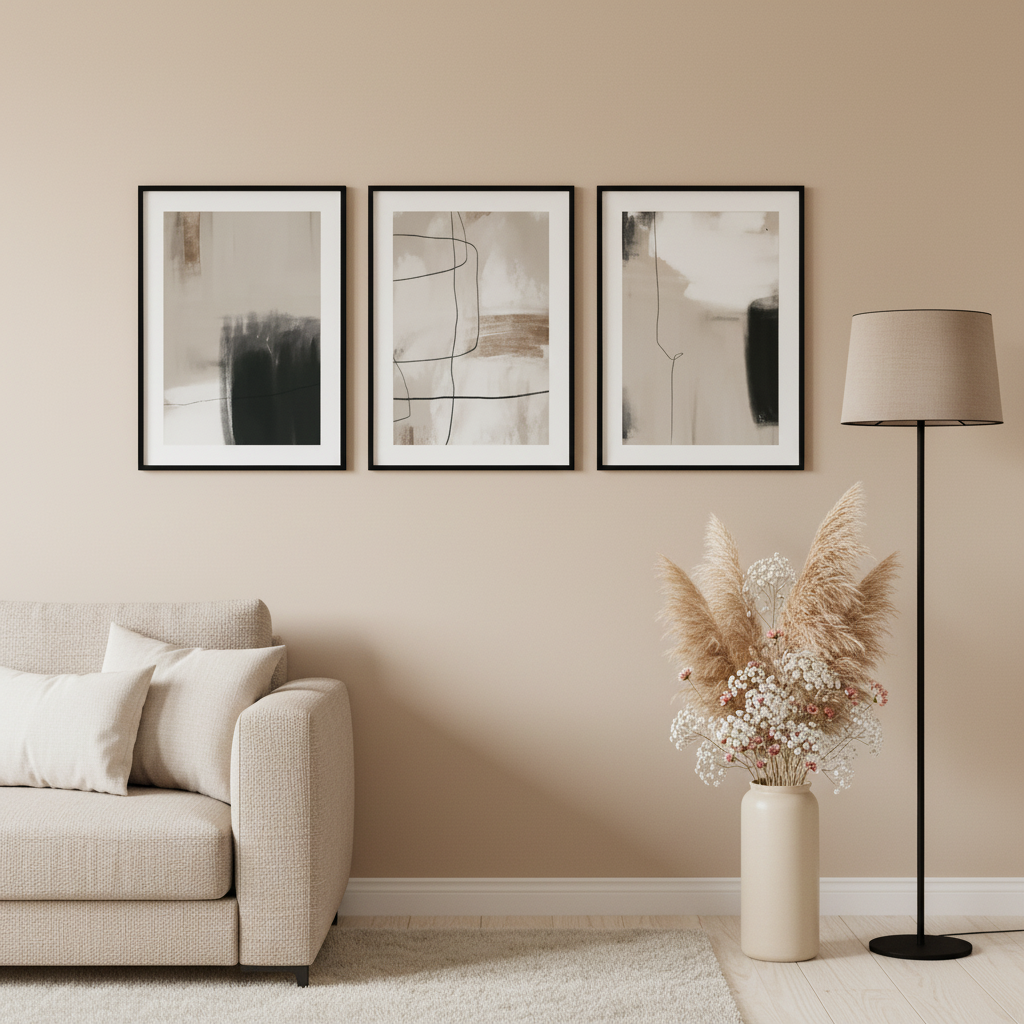 Modern Abstract Wall Art | Set of 3