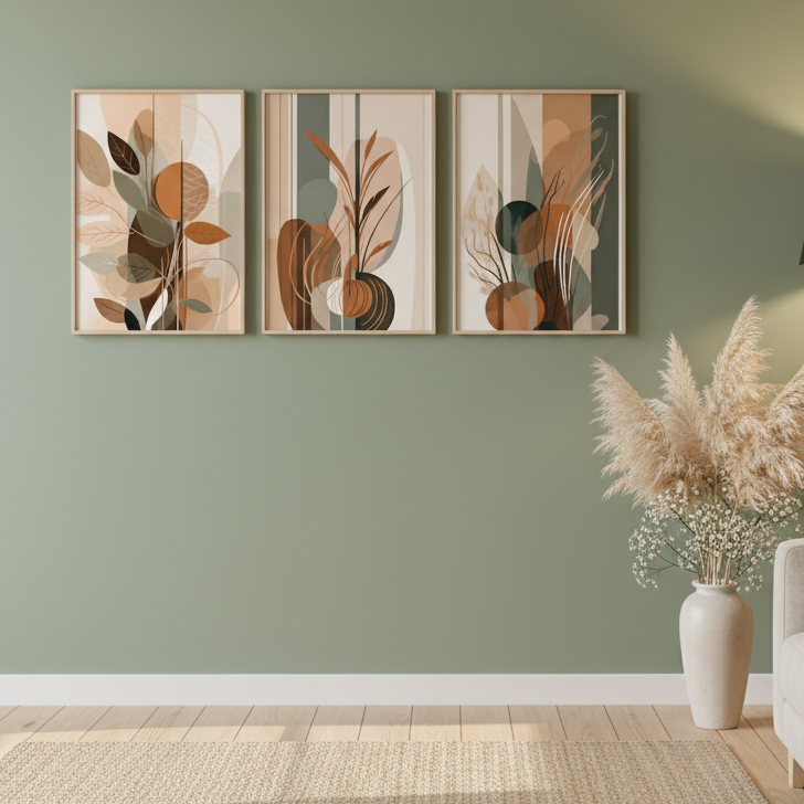 Modern Triptych Wall Art | Set of 3