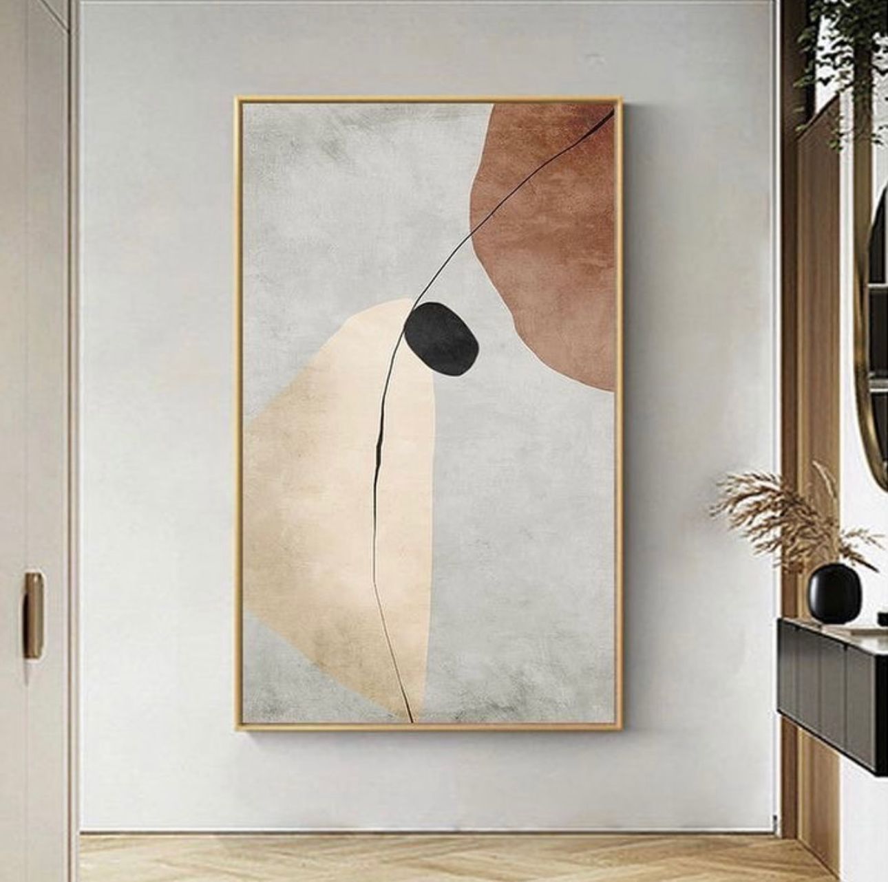 Abstract Neutral Tones | CANVAS